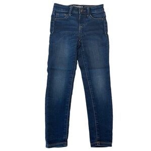 Sonoma Blue Jean Jeggings Adjustable Waist Size 6 Girls